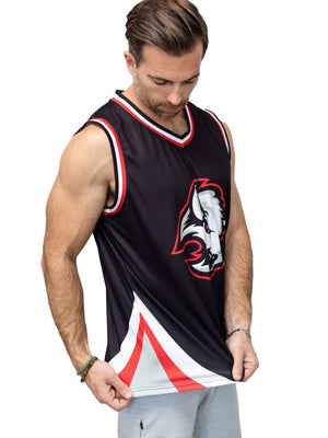 Bench Clearers Cleveland Monsters Hockey Tank - XL / Black / Polyester