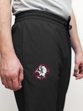 Buffalo Sabres "Goathead" Alternate Hockey Jogger Pants - FRONT LOGO