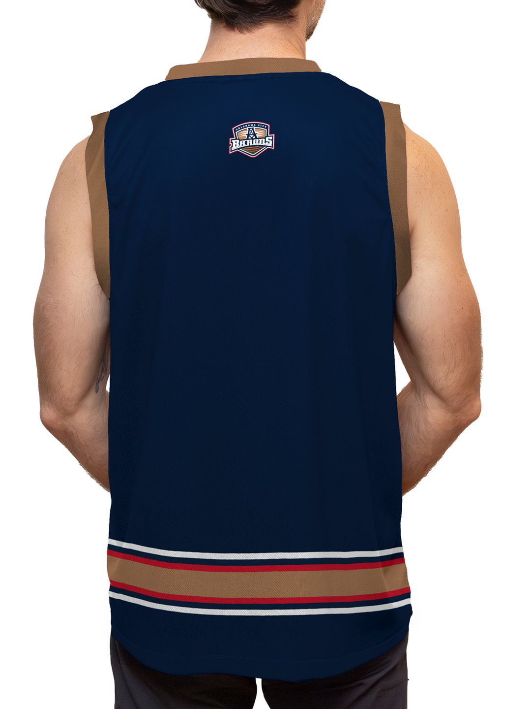 Oklahoma City Barons Hockey Tank - BACK