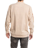 Boston Bruins Oatmeal Acid Washed Long Sleeve Shirt