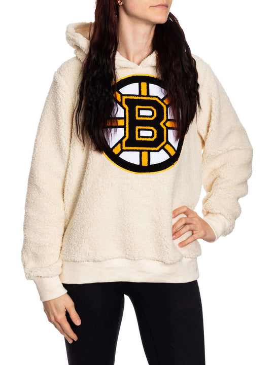 Boston Bruins Women's Sherpa Hoodie
