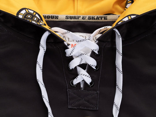 Boston Bruins "Hockey Lace" Hockey Hoodie