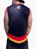 Calgary Flames "Blasty" Retro Alternate Hockey Tank - BACK