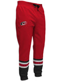 Carolina Hurricanes Hockey Jogger Pants Hockey Jogger Pants BenchClearers S Red Polyester