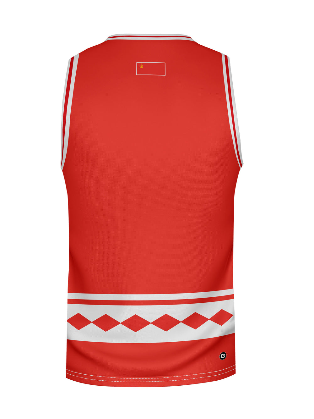 Russia CCCP 1980 Hockey Tank - BACK