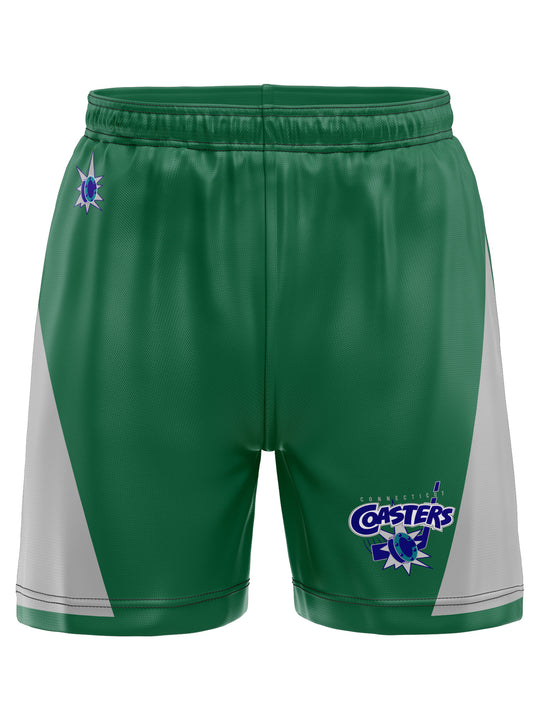 Connecticut Coasters Alternate Hockey Shorts - 3D | Bench Clearers Hockey Apparel