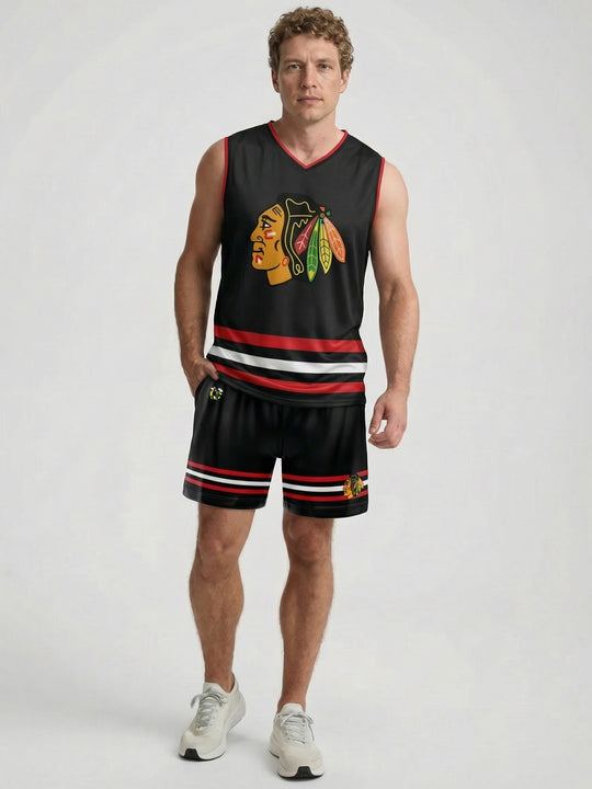 Chicago Blackhawks 2026 Alternate Bench Clearers Hockey Tank - MODEL