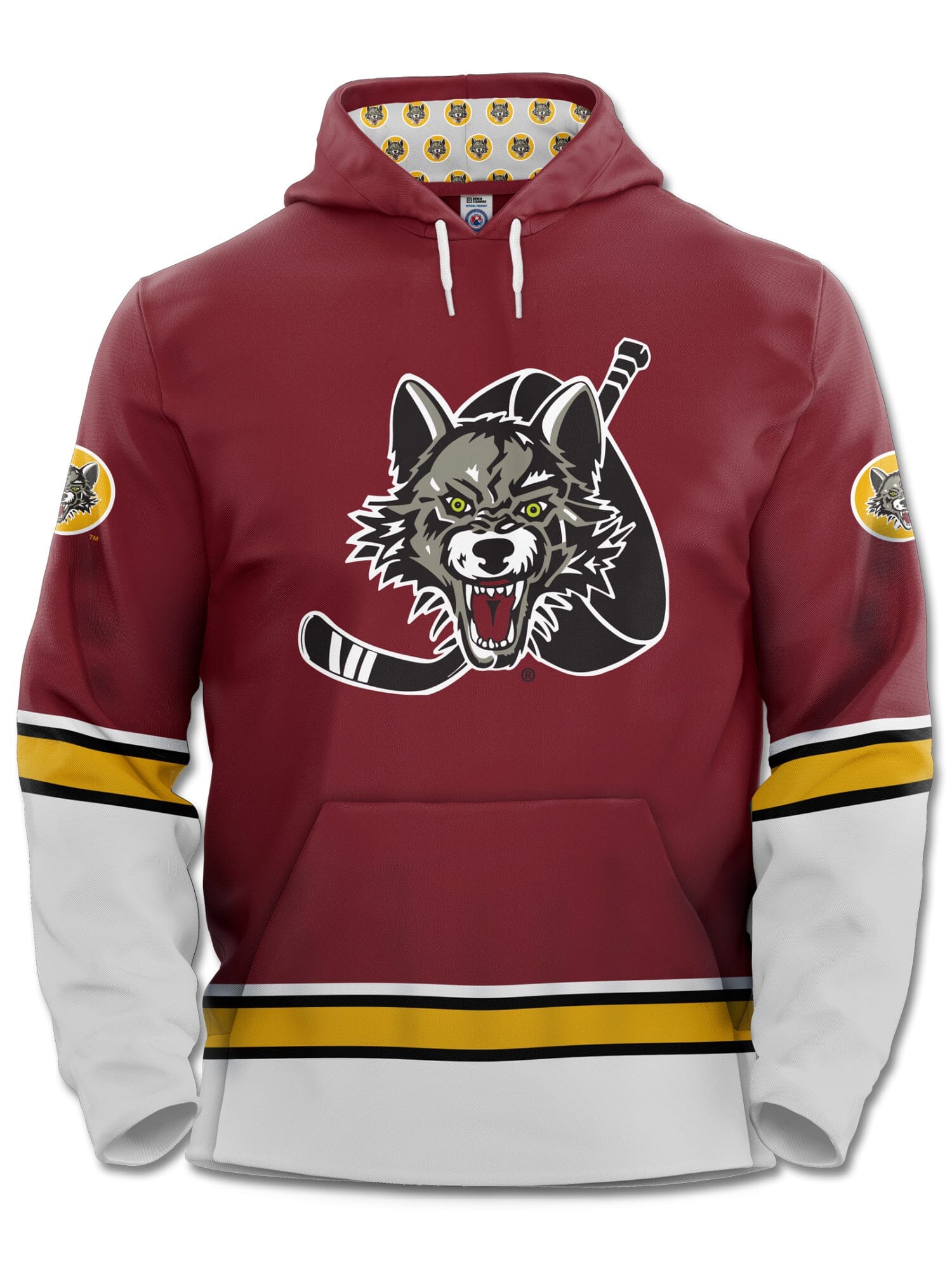 Chicago Wolves Hockey Hoodie | BenchClearers – Bench Clearers