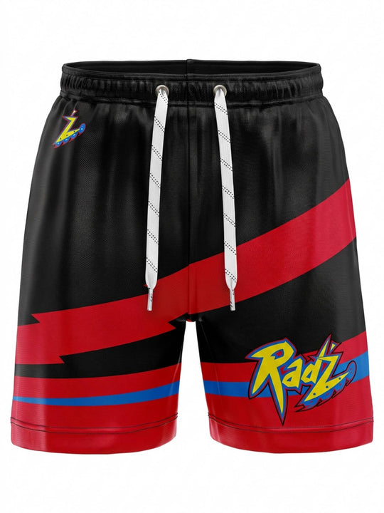 Bench Clearers Calgary Rad'z Hockey Shorts - 3D FRONT