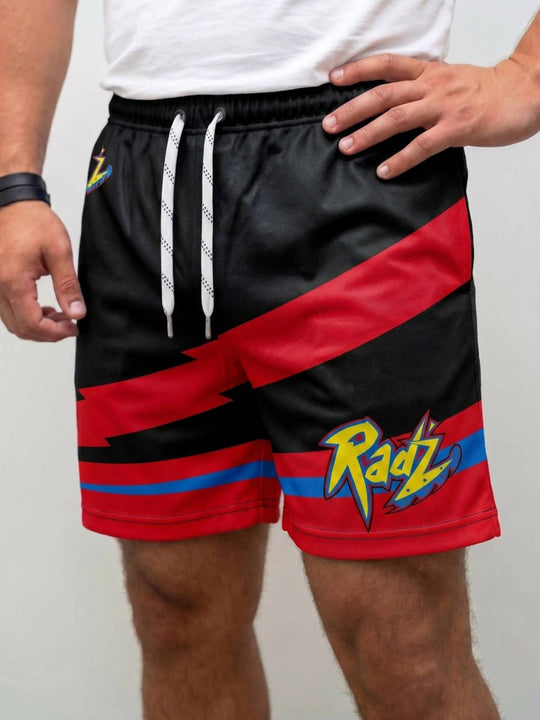 Bench Clearers Calgary Rad'z Hockey Shorts - MODEL FRONT