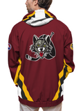 Chicago Wolves Hockey Windbreaker - BACK