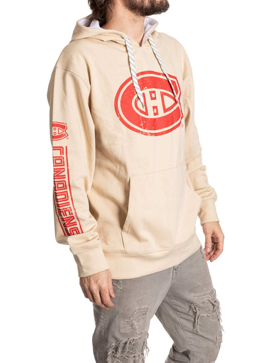 Montreal Canadiens Oatmeal Hockey Hoodie
