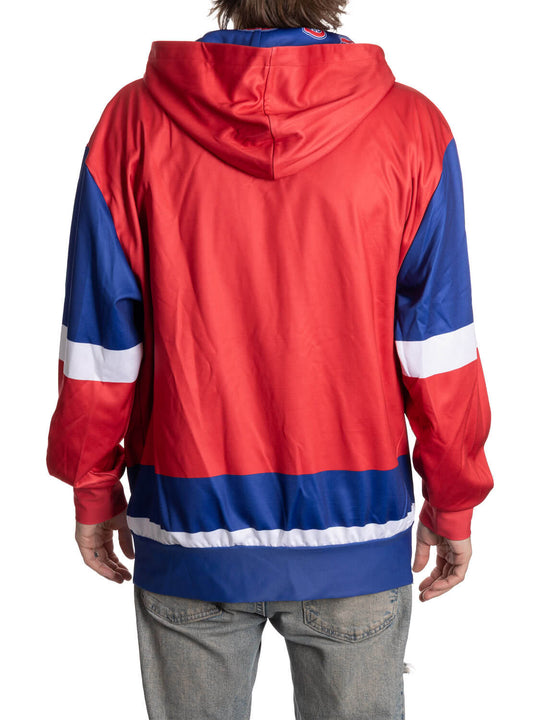 Montreal Canadiens "Hockey Lace" Hockey Hoodie