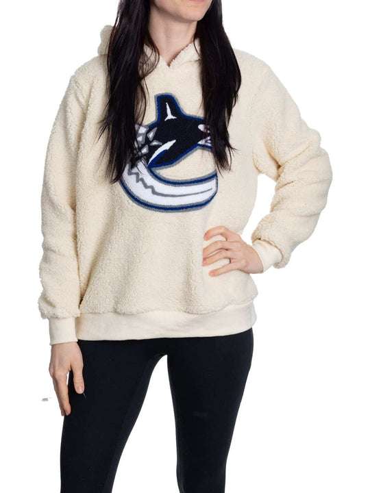 Vancouver Canucks Women's Sherpa Hoodie