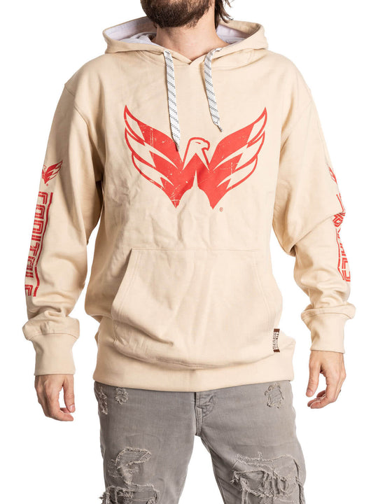Washington Capitals Oatmeal Hockey Hoodie