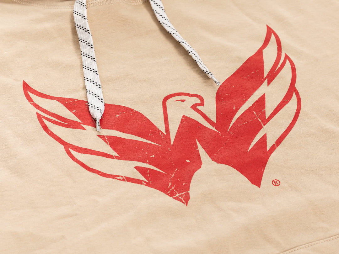Washington Capitals Oatmeal Hockey Hoodie