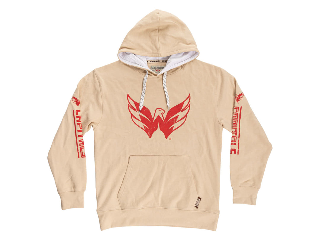 Washington Capitals Oatmeal Hockey Hoodie