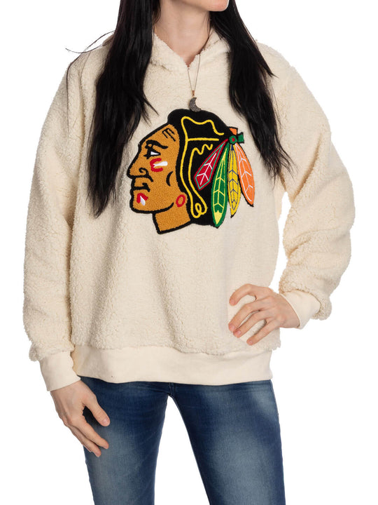 Chicago Blackhawks Women's Sherpa Hoodie