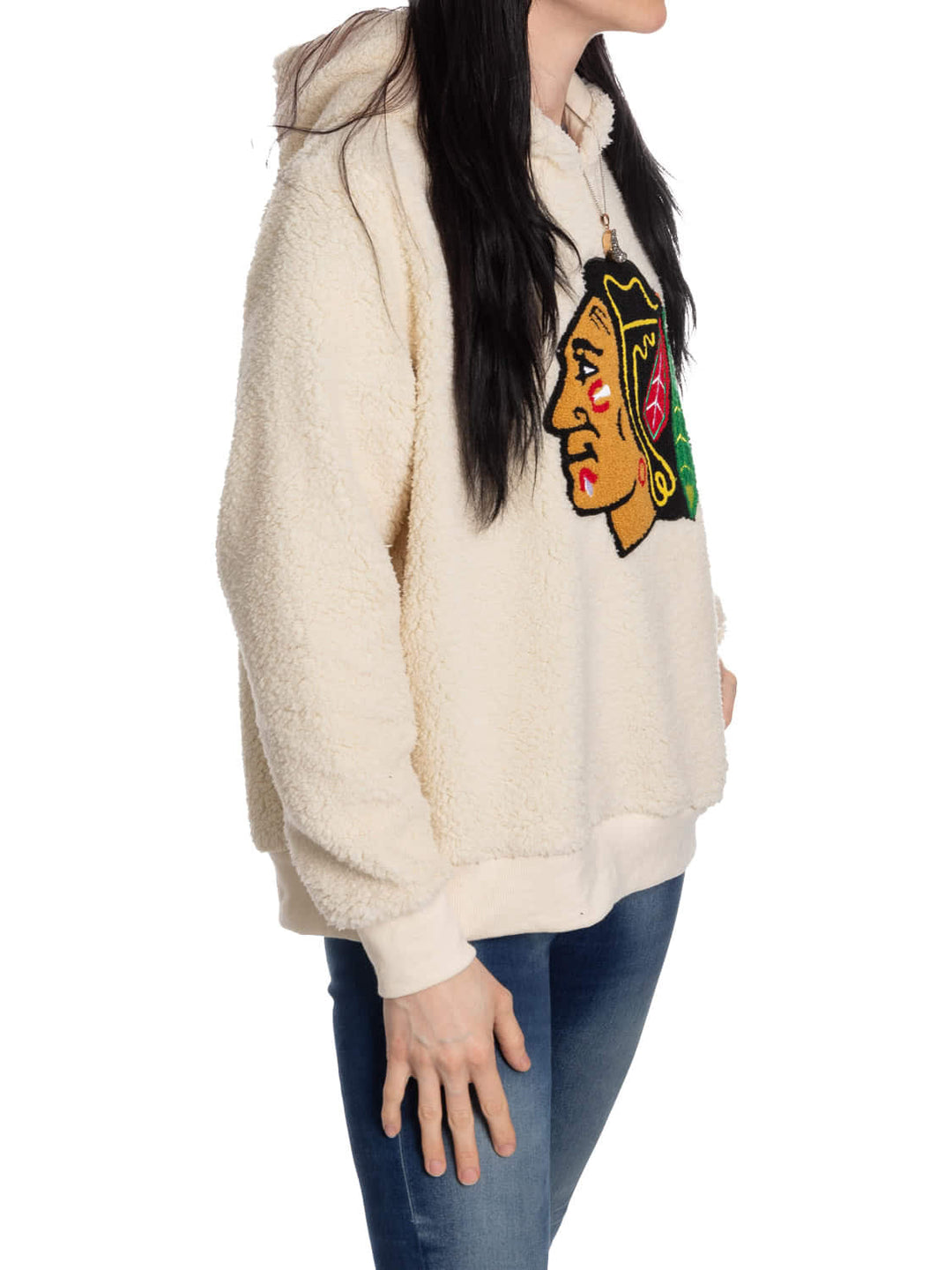 Chicago Blackhawks Women's Sherpa Hoodie