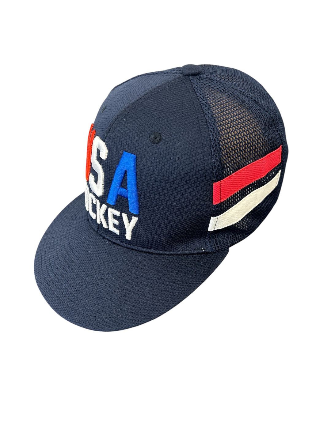 USA Hockey Official Licensed 2026 Winter Games Flat Brim Navy Hat