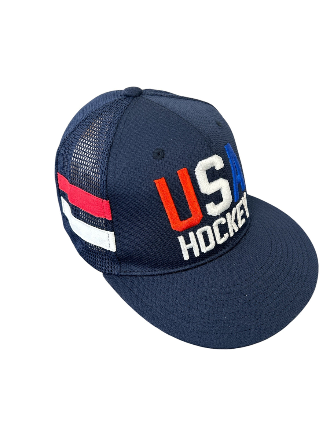 USA Hockey Official Licensed 2026 Winter Games Flat Brim Navy Hat