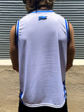 Danbury Trashers Away Hockey Tank - Back