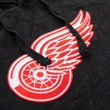 Detroit Red Wings Felt Patch Acid Washed Hoodie