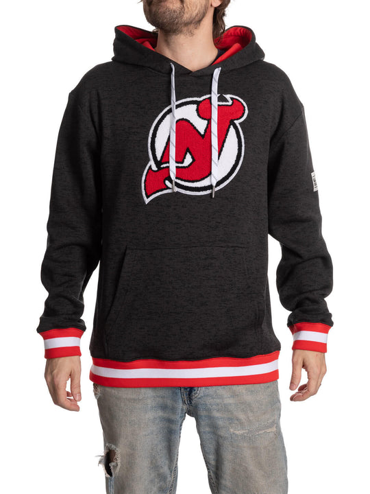 New Jersey Devils Black Muskoka Hockey Hoodie