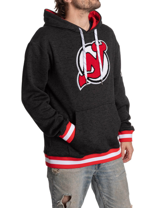 New Jersey Devils Black Muskoka Hockey Hoodie