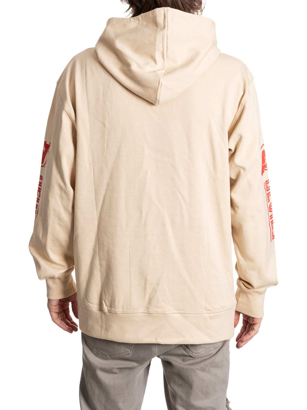 New Jersey Devils Oatmeal Hockey Hoodie