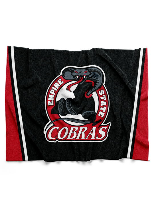 Empire State Cobras Sherpa Blanket
