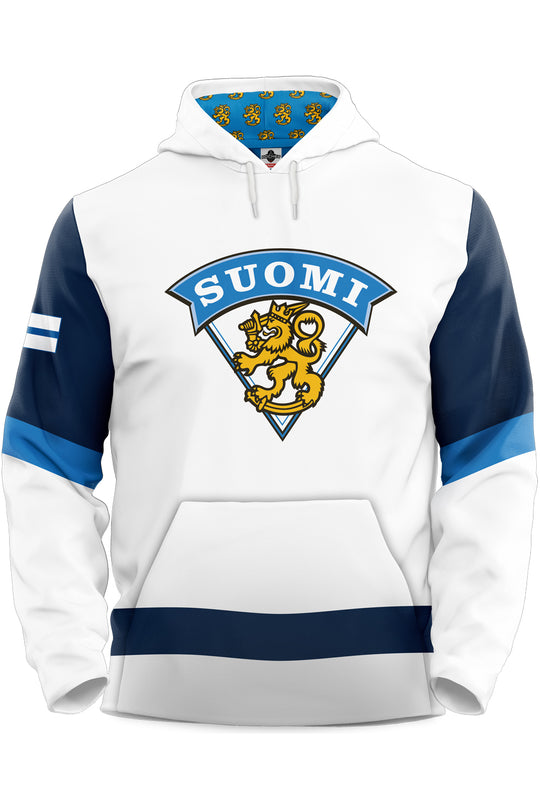 Finland Nations 2025 Special Edition Hockey Hoodie