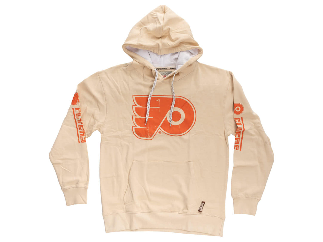 Philadelphia Flyers Oatmeal Hockey Hoodie