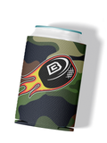 BC Camo Green Can Cooler - Back