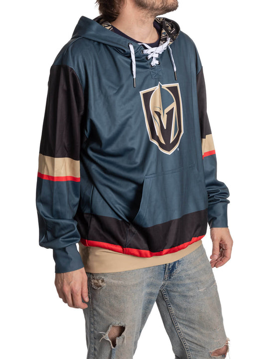 Vegas Golden Knights "Hockey Lace" Hockey Hoodie