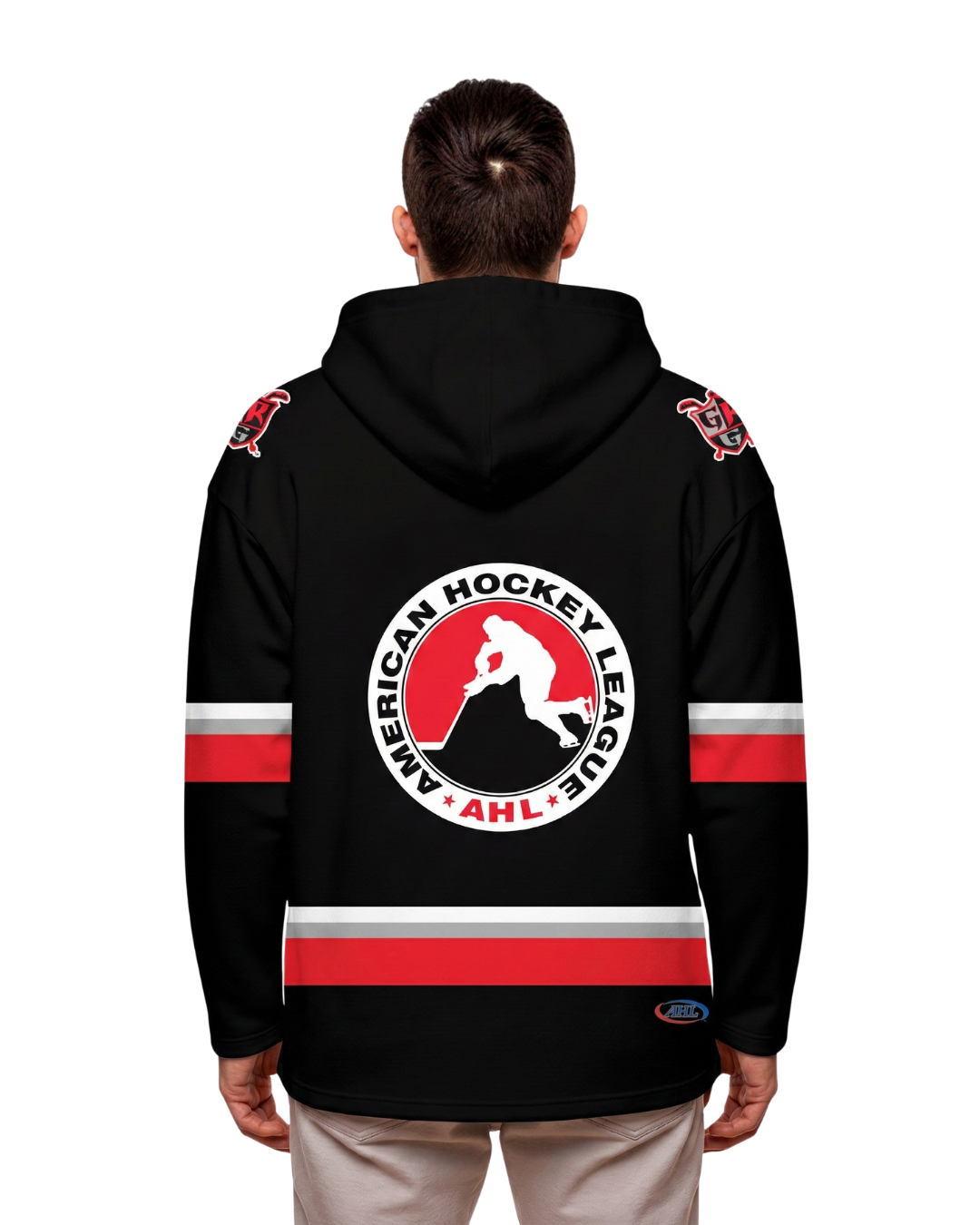 Grand Rapids Griffins AHL Hockey Embroidered Lace Hoodie