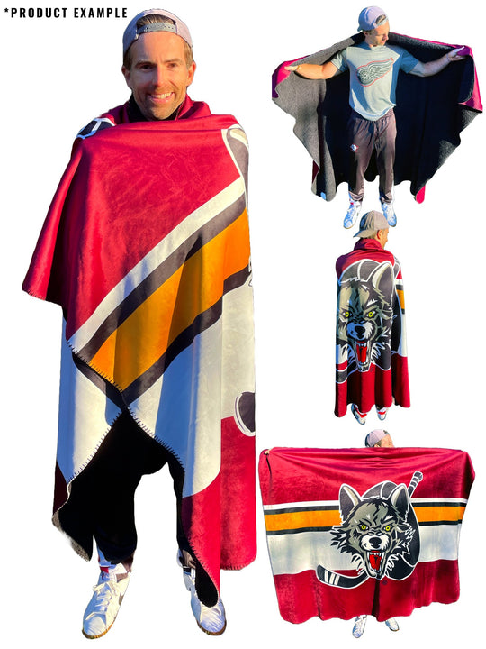 Sacramento River Rats Sherpa Blanket