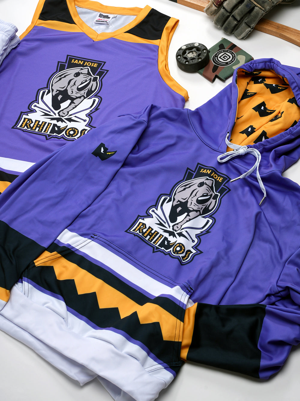 San Jose Rhinos Hockey Hoodie