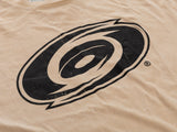 Carolina Hurricanes Oatmeal Acid Washed Long Sleeve Shirt