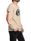 Carolina Hurricanes Oatmeal Acid Washed Long Sleeve Shirt