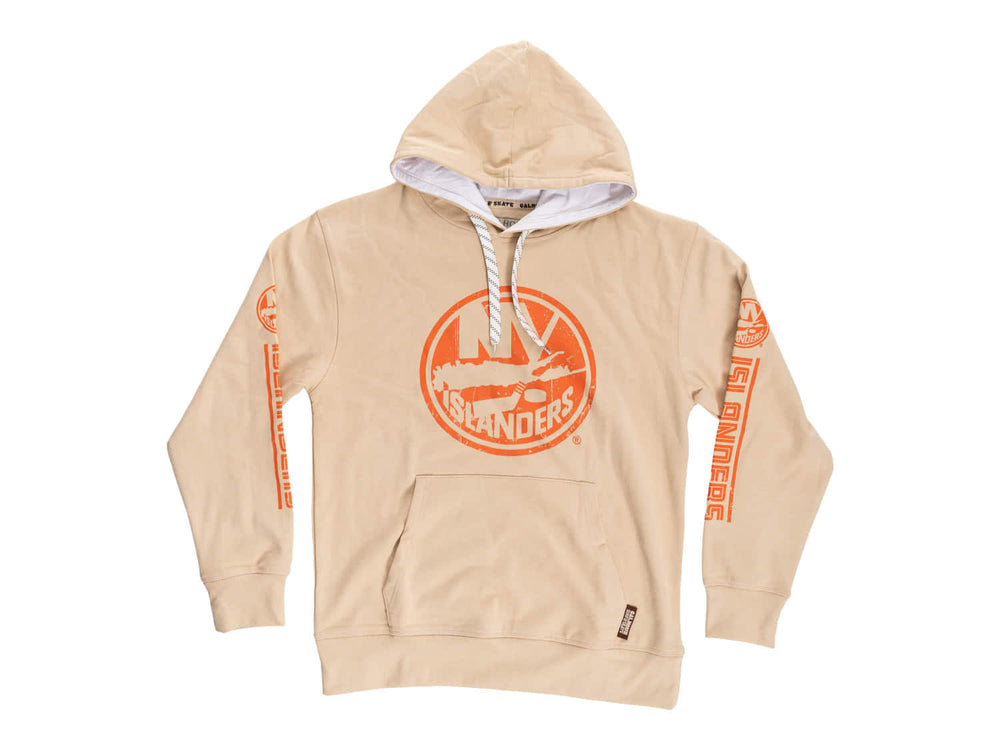 New York Islanders Oatmeal Hockey Hoodie