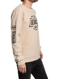 Los Angeles Kings Oatmeal Acid Washed Long Sleeve Shirt