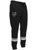 Los Angeles Kings Hockey Jogger Pants Hockey Jogger Pants BenchClearers S Black Polyester