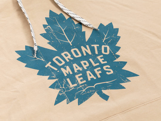 Toronto Maple Leafs Oatmeal Hockey Hoodie