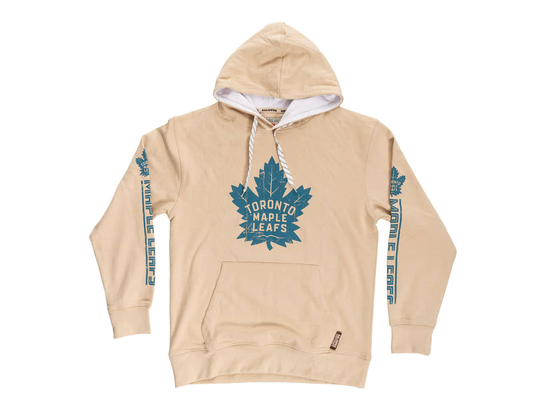 Toronto Maple Leafs Oatmeal Hockey Hoodie