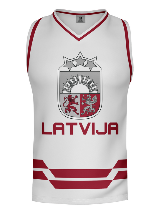 Latvia Nations 2026 Away Hockey Tank