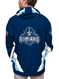 Milwaukee Admirals Hockey Windbreaker - BACK