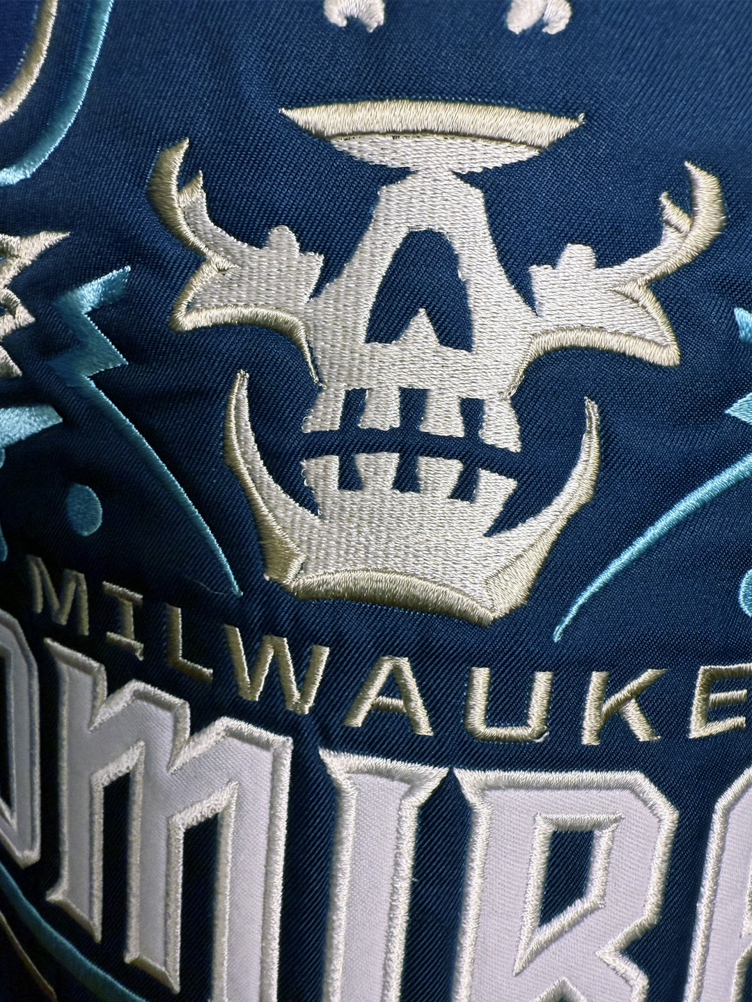 Milwaukee Admirals AHL Hockey Embroidered Lace Hoodie