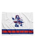 Milwaukee Admirals Retro Sherpa Blanket