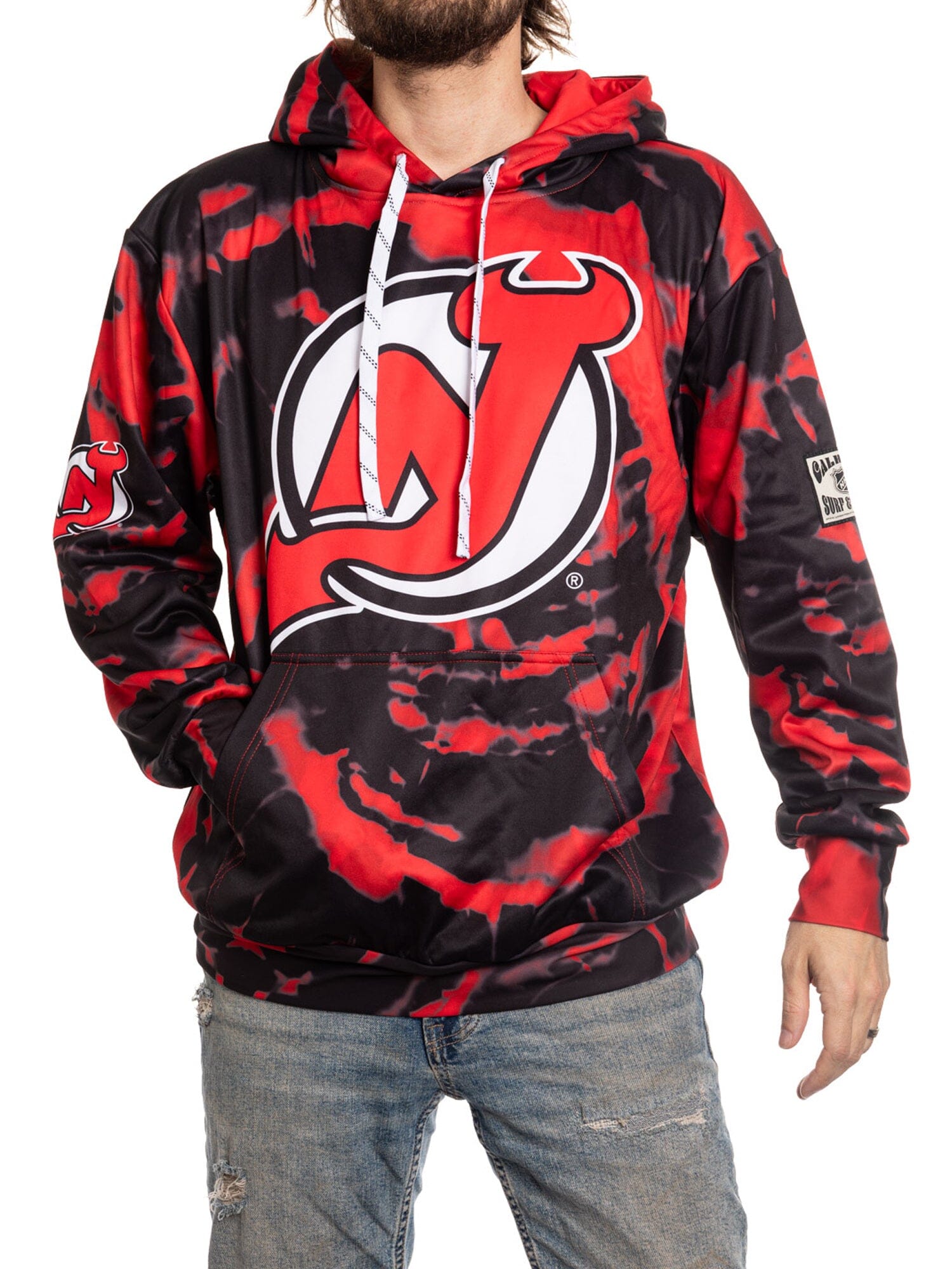 New Jersey Devils Hockey Hoodie - FRONT
